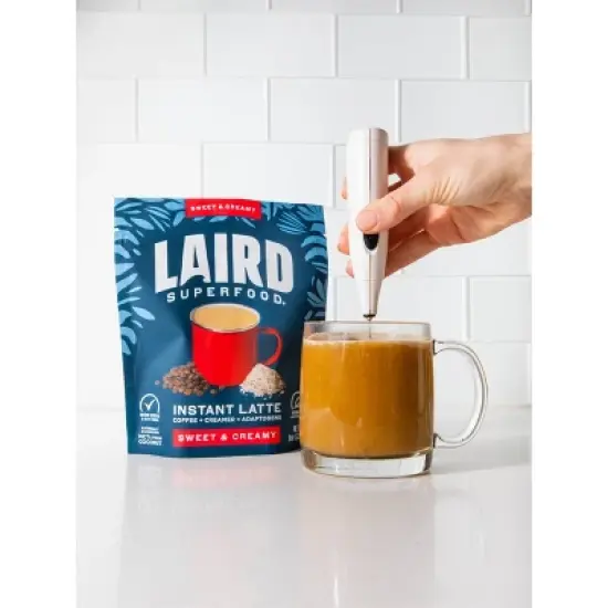 Laird Superfood Instafuel Medium Roast Instant Latte - 8oz image {3}