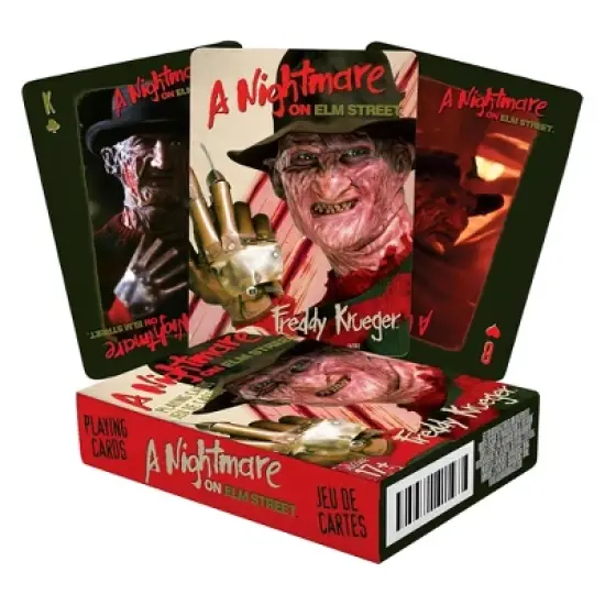 Aquarius Puzzles Nightmare on Elm Street Playing Cards image {1}