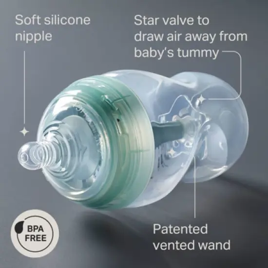 Tommee Tippee Advanced Anti-Colic Baby Bottle Set - 9oz/3pk image {2}