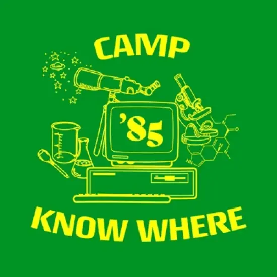 Boy's Stranger Things Camp Know Where Costume T-Shirt image {1}