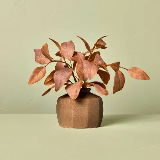 Rusted Eucalyptus Artificial Fall Arrangement - Hearth & Hand&trade; with Magnolia image {4}