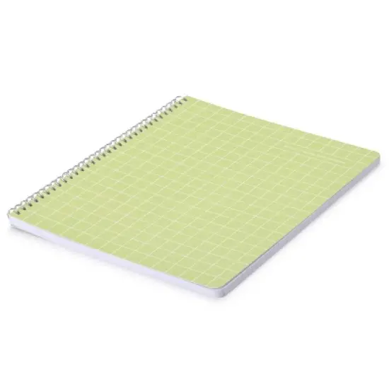 Notebook Collective Light Green Grid Single Subject Notebook, School Supplies image {1}