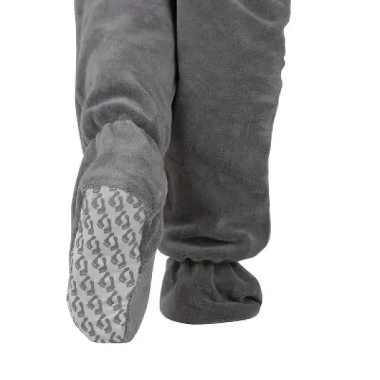 Footed Pajamas - Howling Moon Toddler Hoodie Chenille Onesie image {3}