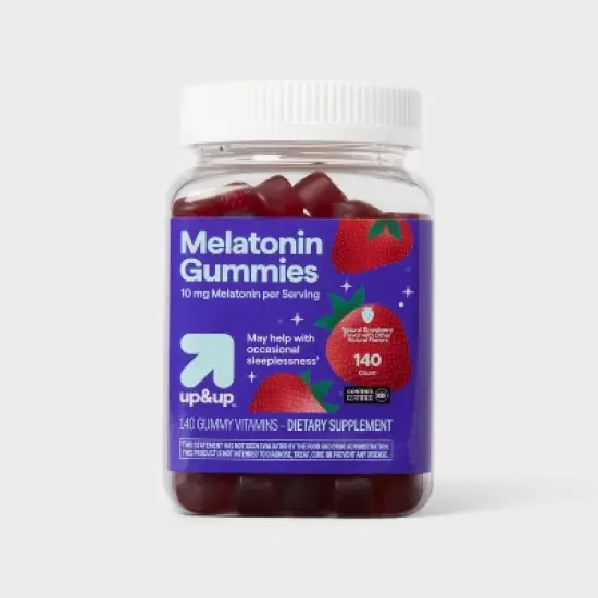 Adult Melatonin 10mg Gummies - 140ct - up&up&trade; image {4}