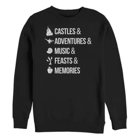 Men's Disney Princesses Magic Keywords Sweatshirt image {2}