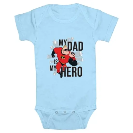 Infant's The Incredibles Father's Day My Hero Dad Onesie image {2}