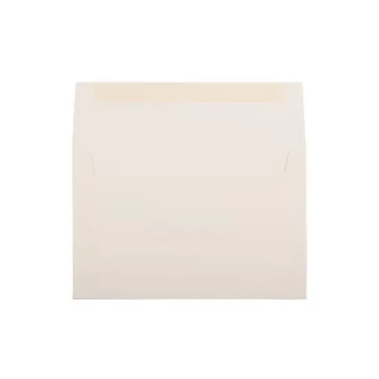 JAM Paper A9 Strathmore Invitation Envelopes 5.75 x 8.75 Natural White Wove 25/Pack (31911141) image {1}