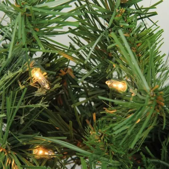 Northlight 7.5' Prelit Artificial Christmas Tree Mixed Cashmere Pine Medium - Clear Lights image {1}