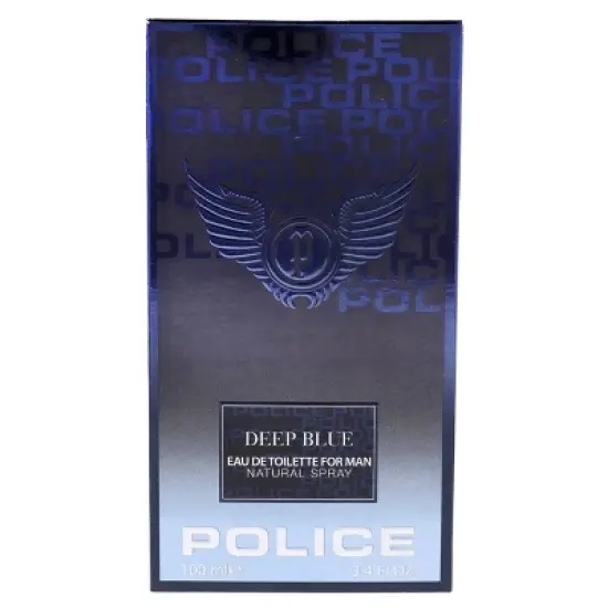 Police Deep Blue Men's Cologne EDT Spray - 3.4oz image {2}