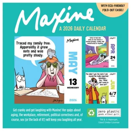 TF Publishing 8.75"x5.5" 2026 Maxine Daily Desktop Calendar image {5}