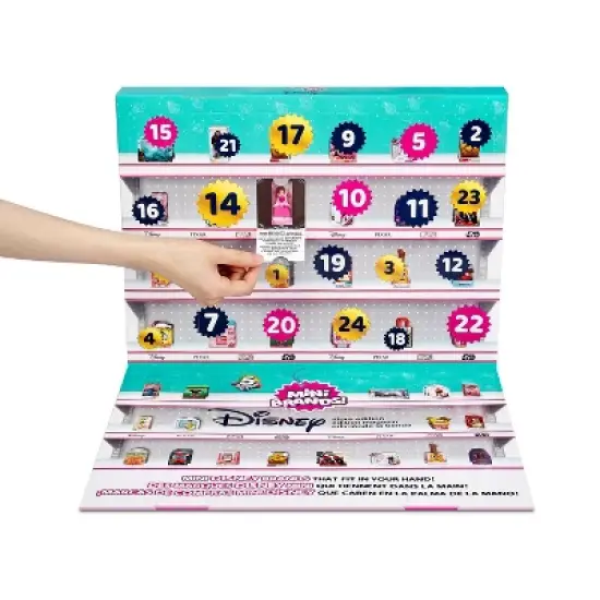 5 Surprise Disney Mini Brands Series 2 Advent Calendar image {4}