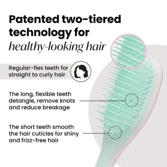 Tangle Teezer Mini Ultimate Detangler Hair Brush image {2}