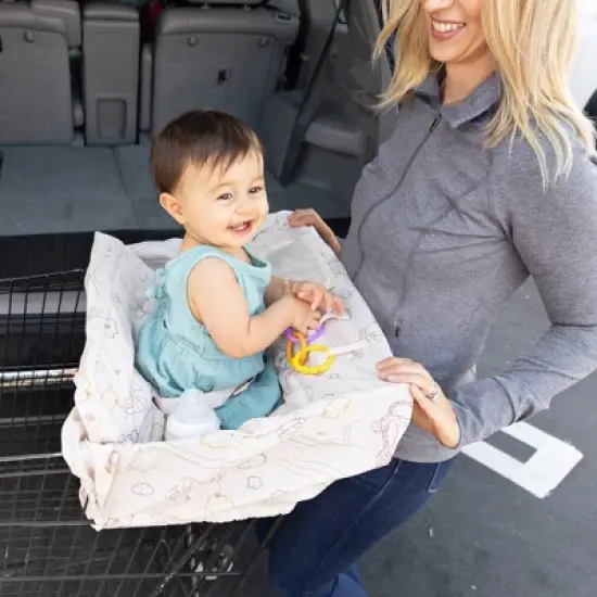 J.L. Childress Disney Baby Shopping Cart and High Chair Cover - Winnie the Pooh image {1}