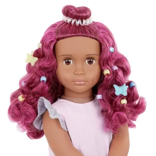 Our Generation Estra & Delta 18" Doll & Foal Hair Play Set image {1}