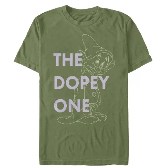 Men's Snow White and the Seven Dwarves Dopey One T-Shirt image {2}