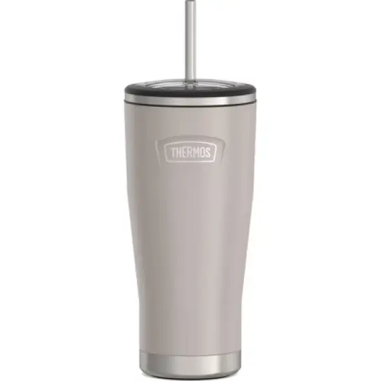 Thermos 24 oz. Icon Insulated Stainless Steel Cold Tumbler with Straw image {7}