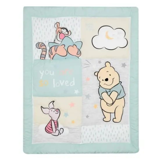 Bedtime Originals Winnie The Pooh Hugs Crib Bedding Set - 3pc image {2}