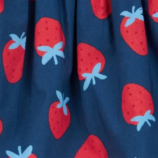 Carter's Just One You&reg; Baby Girls' Strawberries Top & Bottom Set - Blue/Red image {1}