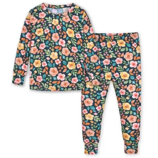 Gerber Infant & Toddler Girls' Buttery Soft Snug Fit Pajama Set image {8}