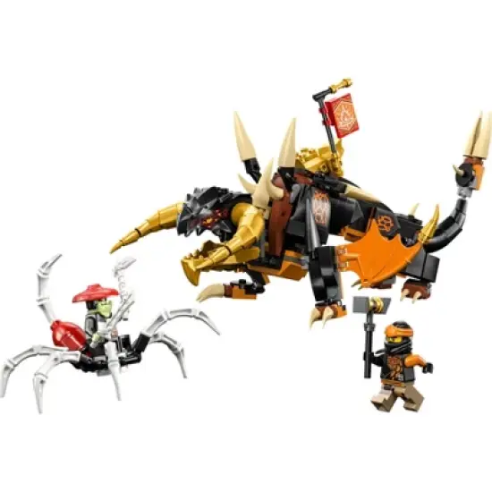 LEGO NINJAGO Cole Earth Dragon EVO Ninja Action Toy 71782 image {1}
