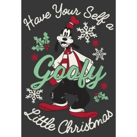 Boy's Mickey & Friends Have A Goofy Christmas T-Shirt image {1}