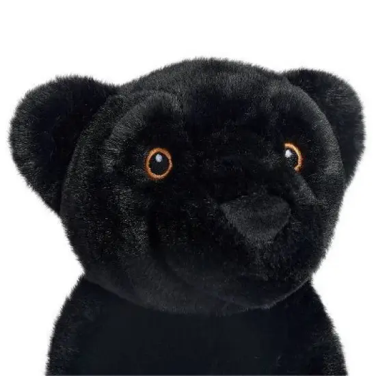 FAO Schwarz 10" Planet Love Recycled Bottle Black Panther Toy Plush image {6}