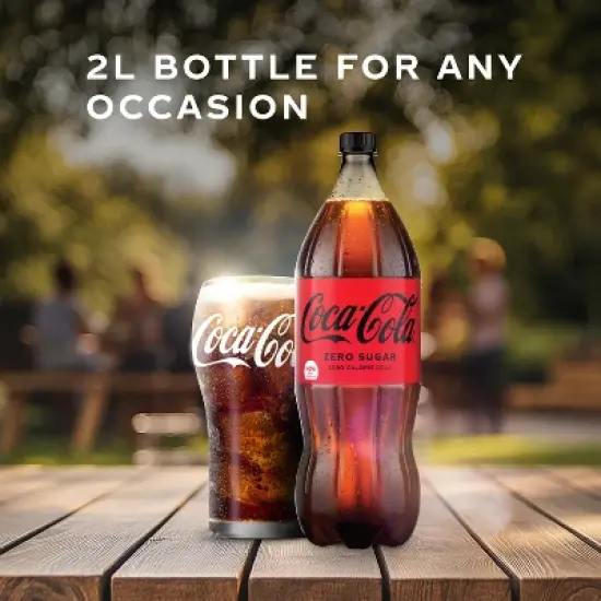 Coca-Cola Zero Sugar Soda - 2 L Bottle image {3}