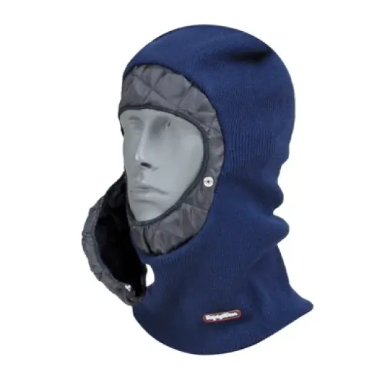 RefrigiWear Thermal Knit Balaclava Face Mask with Removable Mouthpiece image {2}