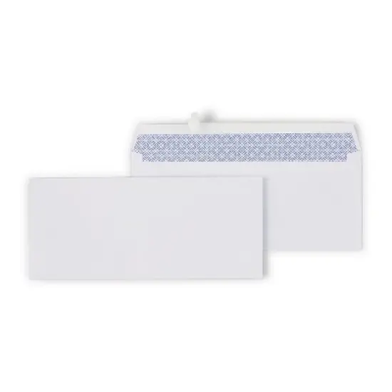 Staples EasyClose Security Tint #10 Envelope 4-1/8" x 9-1/2" White 500/BX 50312 image {6}