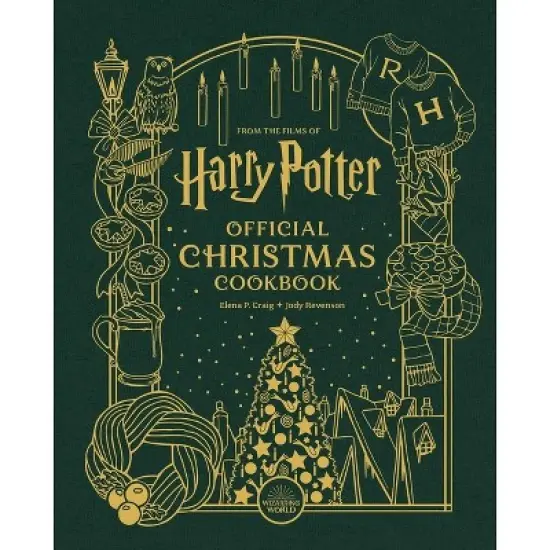 Harry Potter: Official Christmas Cookbook - by  Elena Craig & Jody Revenson (Hardcover) image {1}