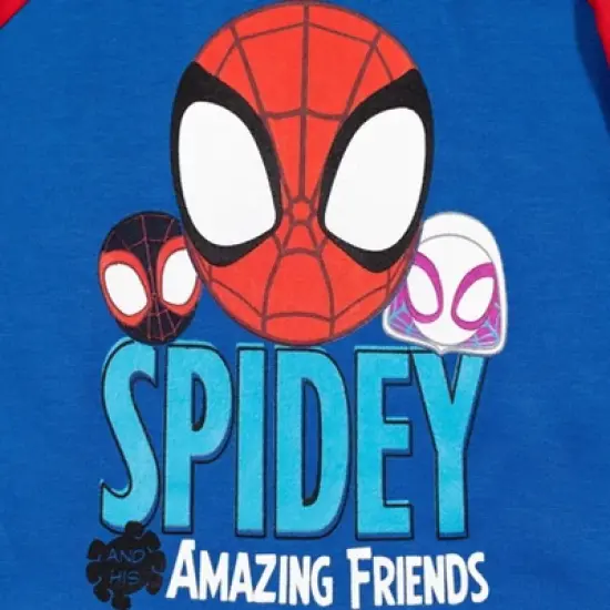 Marvel Spidey and His Amazing Friends Fleece Pullover Hoodie and Pants Outfit Set Toddler image {2}