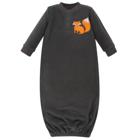 Hudson Baby Infant Boy Fleece Gowns, Forest image {3}