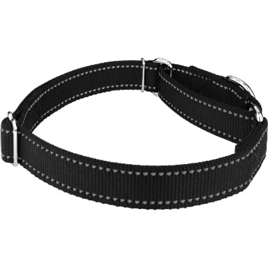 Country Brook Petz Reflective Nylon Martingale Dog Collar image {2}