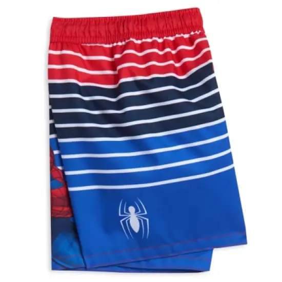 Marvel Avengers Spider-Man Swim Trunks Bathing Suit Toddler image {3}