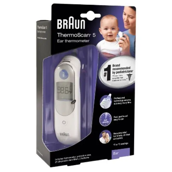 Thermoscan Ear Thermometer with ExacTemp Technology image {6}