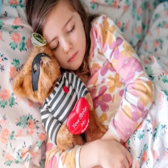 Bearington Lawless Lover Plush Stuffed Animal Teddy Bear with Heart, 10 inches image {2}