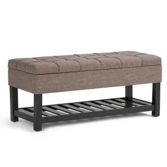 44" Wyatt Storage Ottoman Bench - WyndenHall image {14}