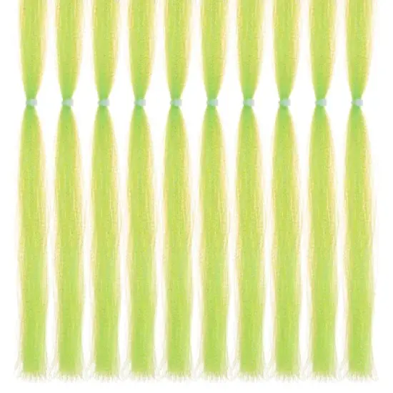 Unique Bargains Holographic Dry Flies Thread Tying Supplies Flash Fly Fishing Line 10 Pcs image {11}