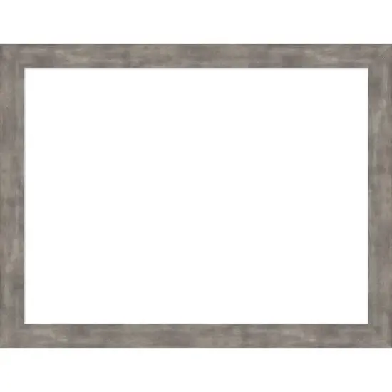 Amanti Art Marred Pewter Framed Dry Erase Magnetic Board image {11}