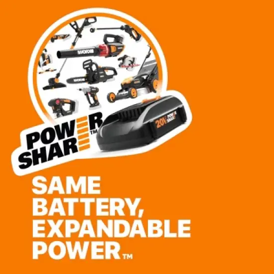 Worx WG303.1 14.5 Amp 16" Electric Chainsaw image {7}