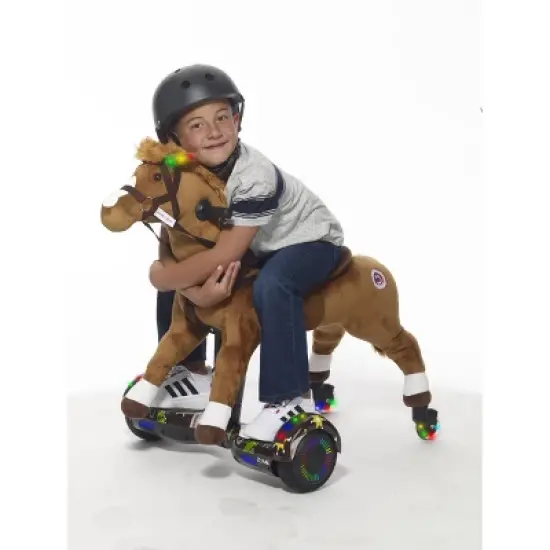 Power Pony Riding Toy - Champ Zume V2: Steel Ride-On Animal, Ages 4+, 200lb Capacity image {1}