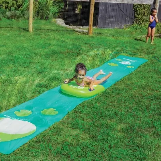 BigMouth Inc. Squishmallows Lawn Water Slide - Wendy the Frog image {6}