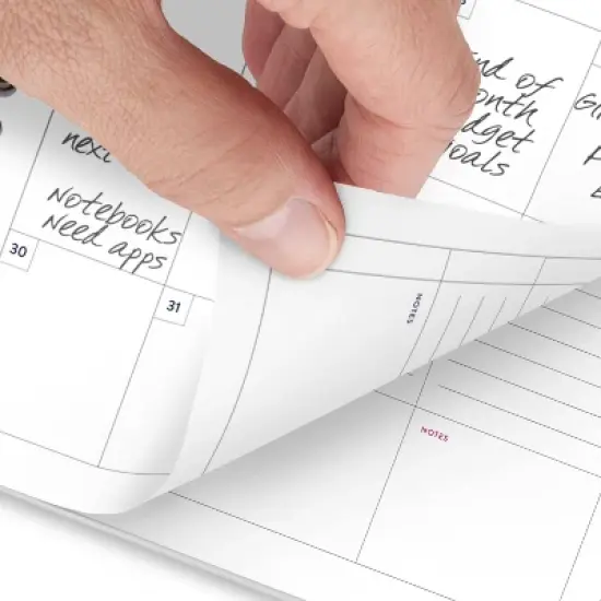 Emily Ley for At-A-Glance 6.75"x8.875" 2025-2026 Weekly/Monthly Pink Stripe with Foil Student Small Planner image {8}