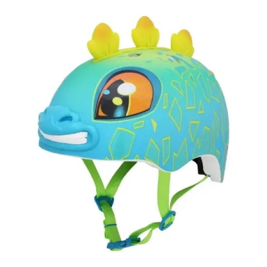 Raskullz Stego Hawk Child Helmet - Blue/Yellow image {10}