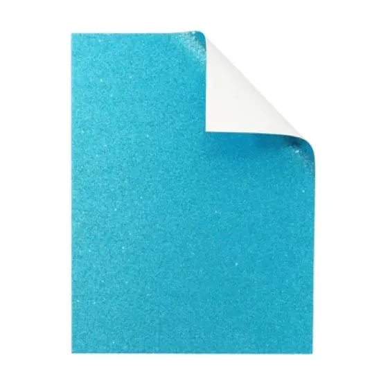 Bright Creations 24-Pack Blue Glitter Cardstock Paper for DIY Projects, Arts and Crafts (11 x 8.5 In) image {4}