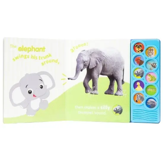 Baby Einstein Amazing Animals 10 Button Sound Book (Board Book) image {2}