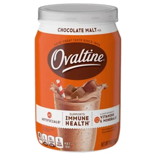Ovaltine Chocolate Malt Mix - 12oz image {10}