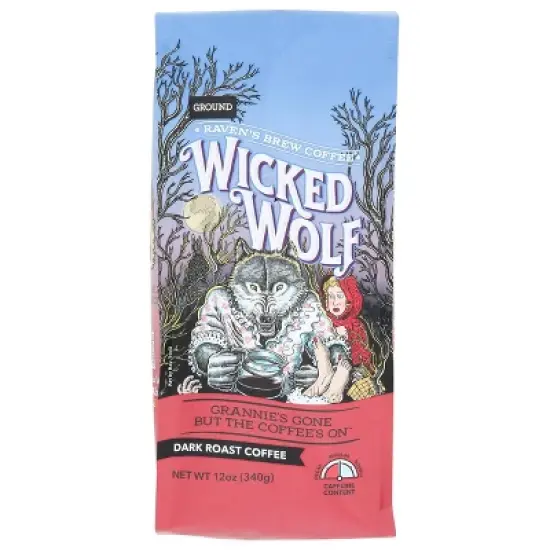 Raven's Brew Wicked Wolf Ground Coffee - 12oz image {5}
