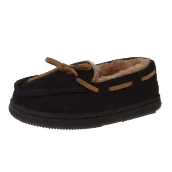 Beverly Hills Polo Club Boys Moccasins Slippers: Unisex Indoor/Outdoor House Shoes with Anti-Slip Sole (Toddler) image {5}