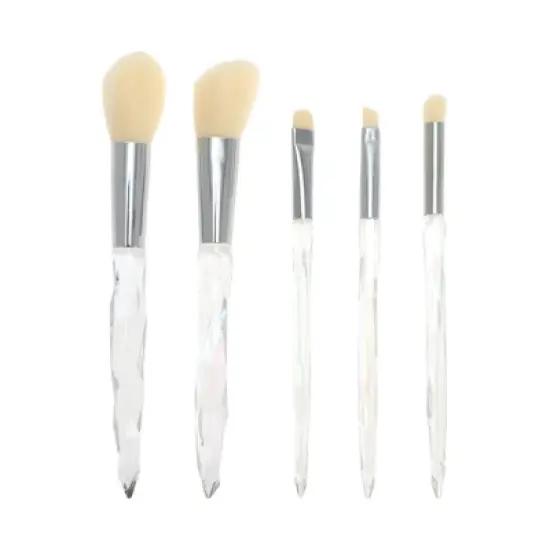 Unique Bargains Crystal Makeup Brush Set 5 Pcs image {8}